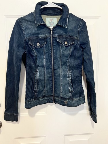 Giacca jeans guess donna - giacca, blu