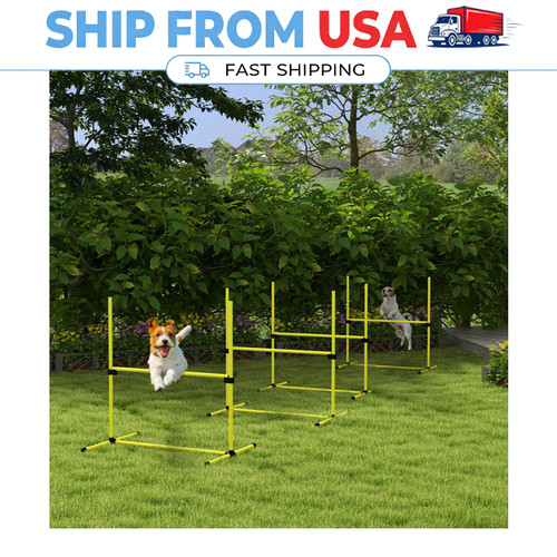Dog agility jumps set - jumps, 4