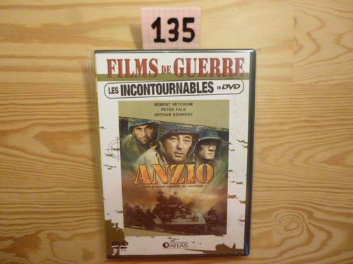 Dvd anzio robert mitchum - dvd, /