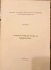 Libro. Le Architetture
