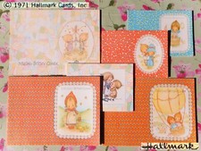 ? BETSEY CLARK Vintage 1980 *6* ALBUM da DISEGNO *2Misure* Hallmark ITALY ?