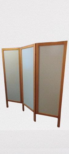 Paravento studio medico legno