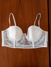 Reggiseno a balconcino bianco Victoria's Secret 