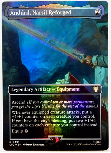 Foil andúril narsil reforged - foil,