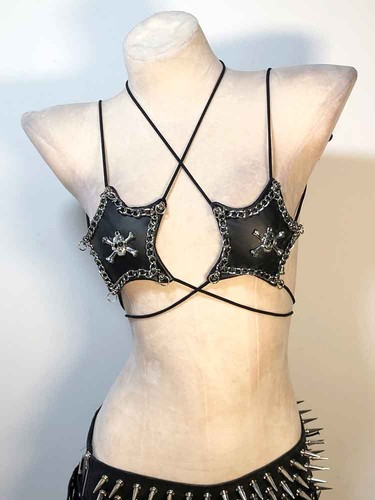 Abito goth tops vkei sexy - abito,