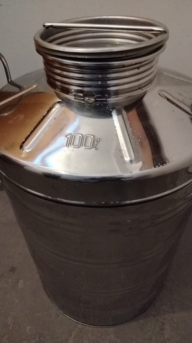 Fusto per olio acciao - per, inox