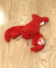 Beanie Baby First Generation Pinchers Birthdate 6-19-93 One Of Original 9 Toy