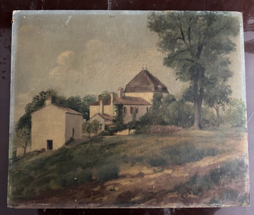 Quadro olio rené martin - quadro,