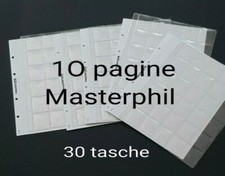 10 PAGINE FOGLI BUSTE PAGINE X