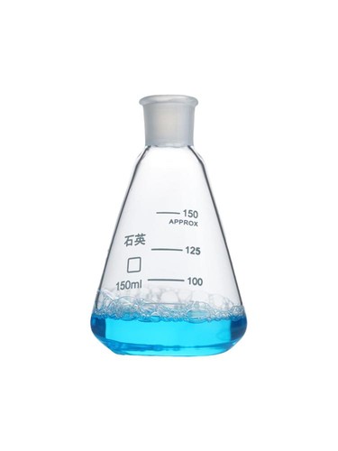 25ml 2000ml quarzo erlenmeyer - quarzo,