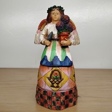 Figurina Jim Shore 2002 ANGELO della PERSISTENZA Heartwood Creek