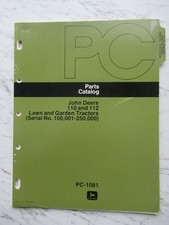 John Deere 110 112 Trattori