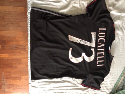 Maglia milan locatelli firmata - maglia,