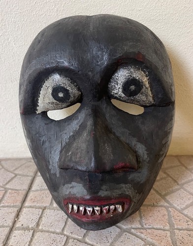 Maschera monpa tibet bhutan - monpa,
