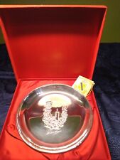 PIATTO IN ARGENTO 800 CON SCATOLA VELLUTO - 800 SILVER  WITH VELVET BOX