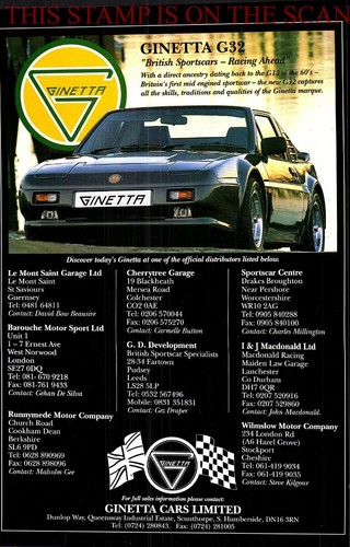 Ginetta g32 sports car - ginetta,