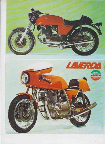 Advertising test moto laverda - moto,
