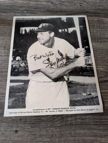 Vecchia foto stan musial - foto,