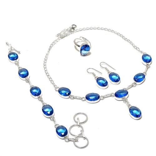 Set gioielli pietre preziose