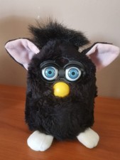 FURBY 70-800  FUNZIONANTE nero occhi azzurri 1999