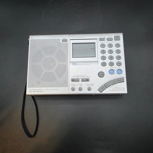 Sony icf sw7600gr world - icf-sw7600gr, band