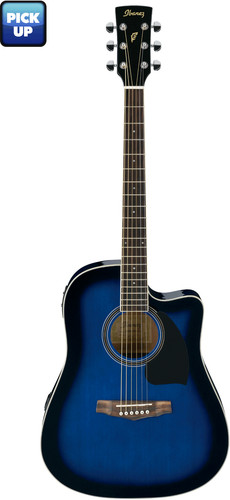 Ibanez pf15ece tbs trasparente - ibanez,