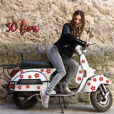 50 adesivi adesivo stickers tuning fiori margherite auto moto casco primavera