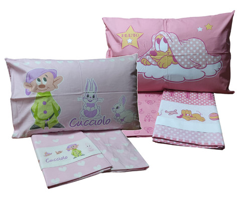 Lenzuola culla disney pezzi - disney, 3