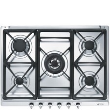 Smeg Piano cottura 5 fuochi