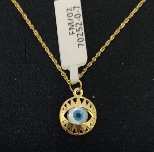 Collana con ciondolo oro - con, 18k