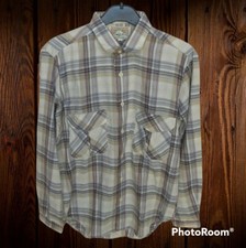 BELLISSIMA CAMICIA A QUADRI SPITFIRE MANICHE LUNGHE TAGLIA S VINTAGE