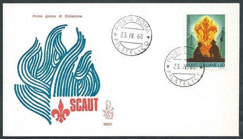 1968 italia fdc venetia 267 - italia,