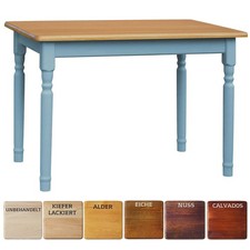 Tavolo da pranzo blu tavolo da