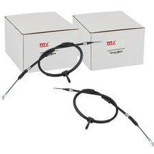 2X NTY Posteriore Cavo Freno Mano SX + Dx Adatto A per Alfa Romeo 147 156