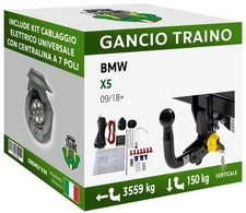 Gancio Verticale Estraibile