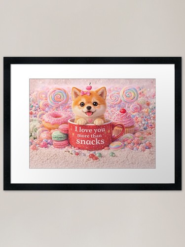 Quadro shiba inu - inu, ama