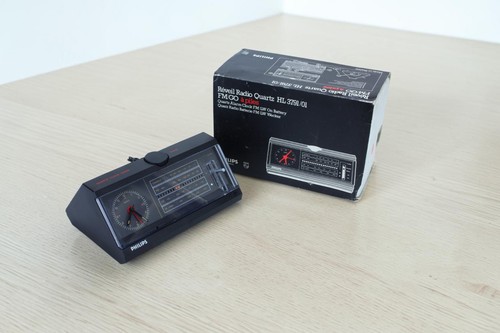 Radio réveil philips vintage - philips,