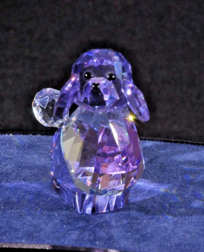 Statuina viola cristallo