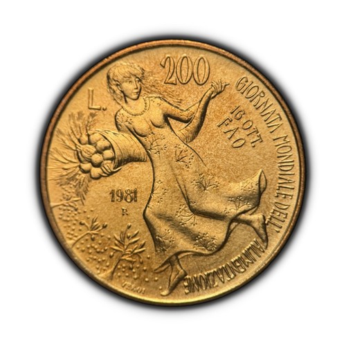 Italia 1981 100 lire - italia., fao