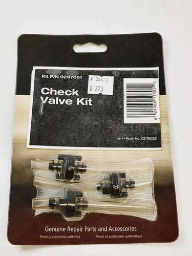 Kit valvole ritegno - kit, di
