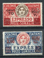SOMALIA 1926 ESPRESSI SERIE COMPLETA MLH* CAT. S50
