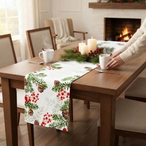 Runner per tavola natale - runner, con