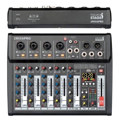 Italian stage 2mix6 - 2mix6, pro