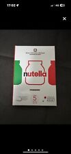 NUTELLA FERRERO Trittico 3 monete argento da € 5 (verde, bianca, rossa) del 2021