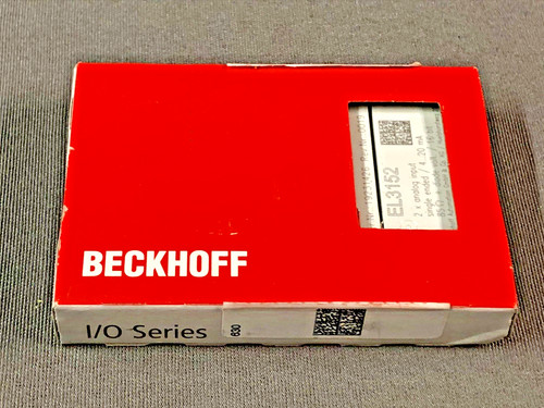 Beckhoff el3152 ethercat - beckhoff,