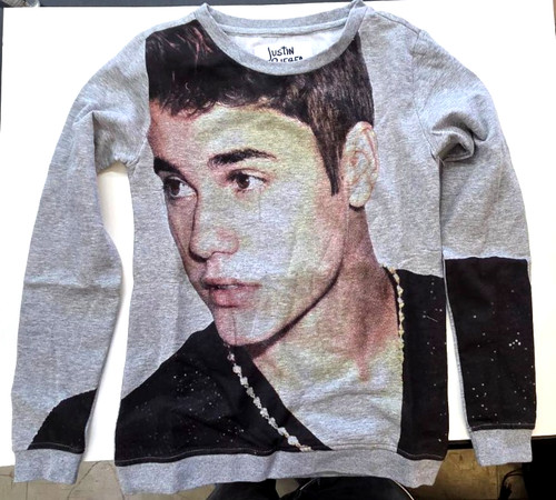 Felpa justin bieber nuova con - felpa, bieber,