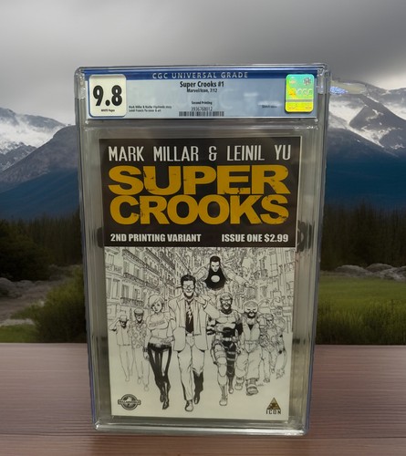 Super crooks cgc 8 - crooks, 2nd