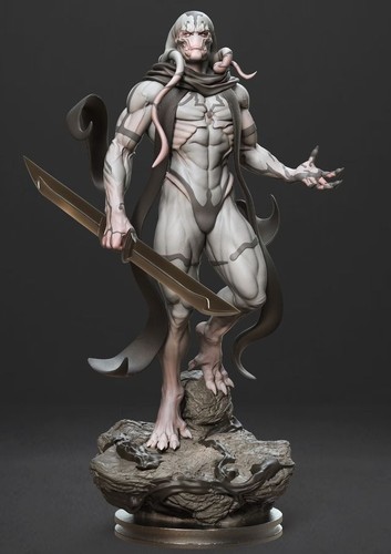 Statua scultura resina gorr - statua,