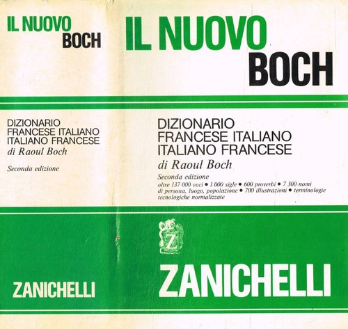 Nuovo boch dizionario - il, boch.