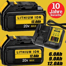 2x Per DeWalt DCB184 batteria